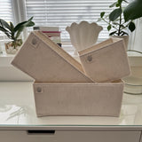 set of foldable drawer clothes organisers 